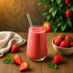Çilekli Smoothie